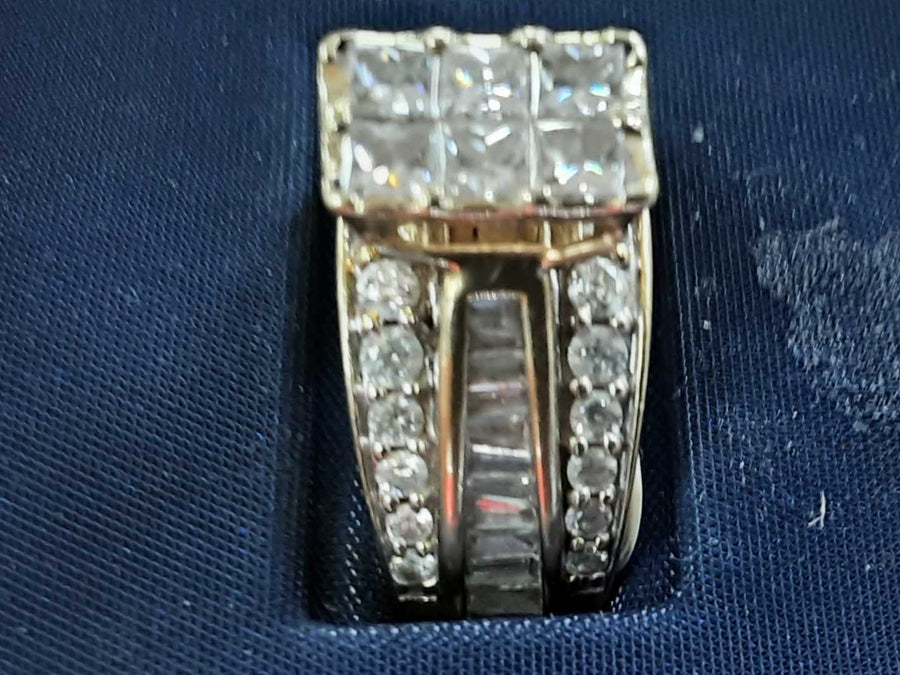 Women's Ring - Yellow Gold 14k (.585) 6.7 Grams Size 7