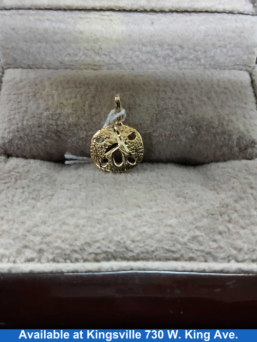 Coin Pendant - Yellow Gold 14k (.585) 0.4 grams