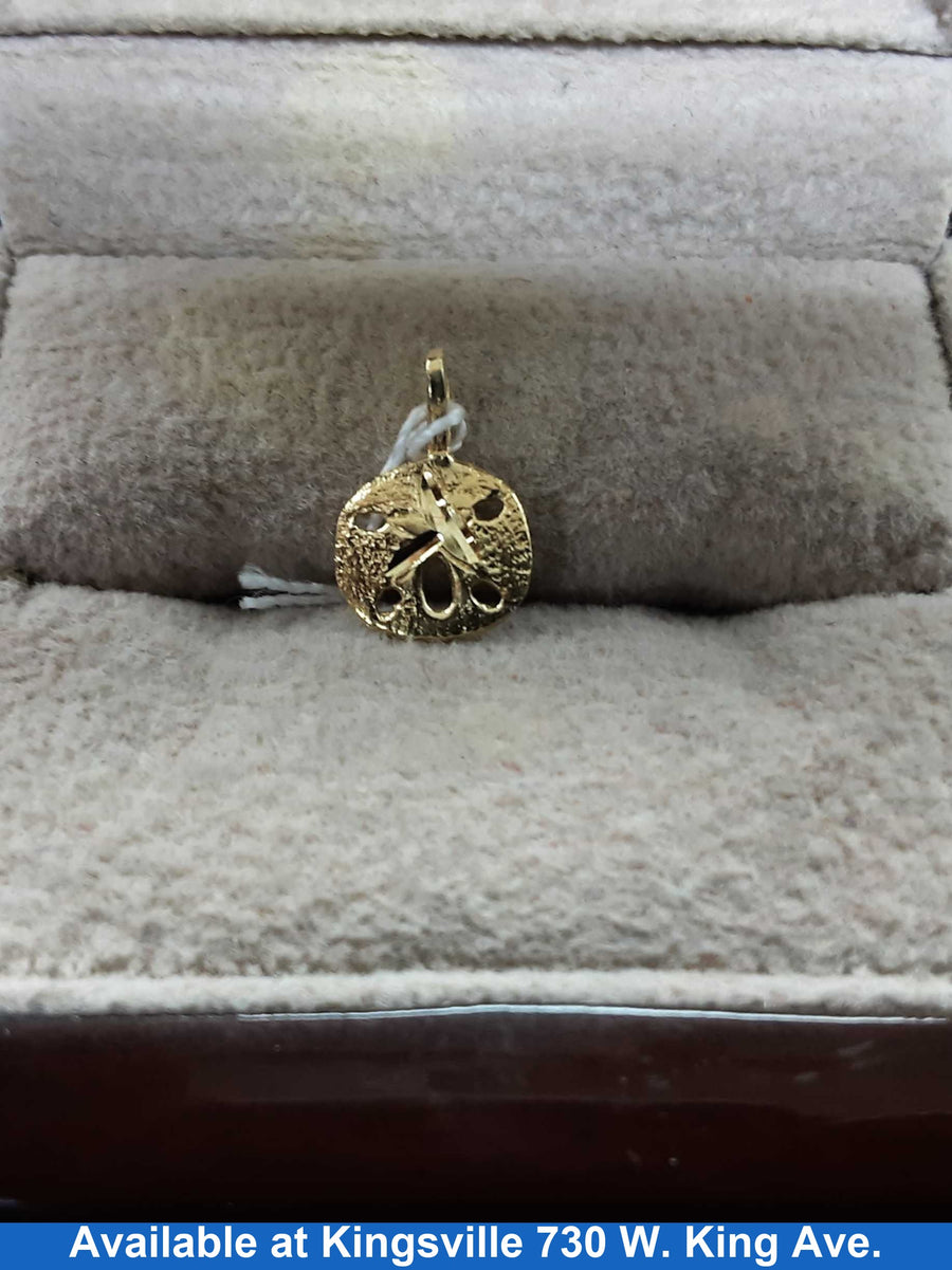 Coin Pendant - Yellow Gold 14k (.585) 0.4 grams