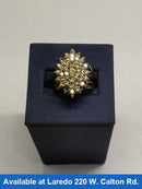 Women's Ring - Yellow Gold 10k (.417) 7.1 grams Size 20