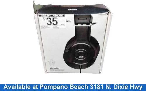 Audio-technica Ath-m20x Black Stereo Headphone