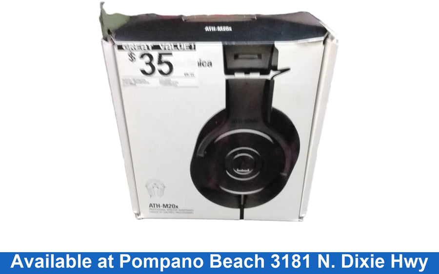 Audio-technica Ath-m20x Black Stereo Headphone