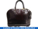Louis Vuitton Louis Vuitton 2011 Monogram Vernis Alma Pm Handbag Purple Purse / Handbag