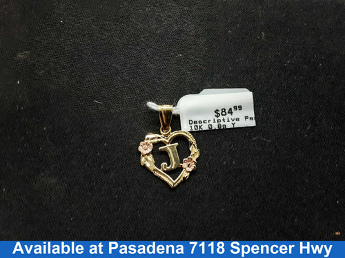 Pendant - Yellow Gold 10k (.417) 0.8 grams