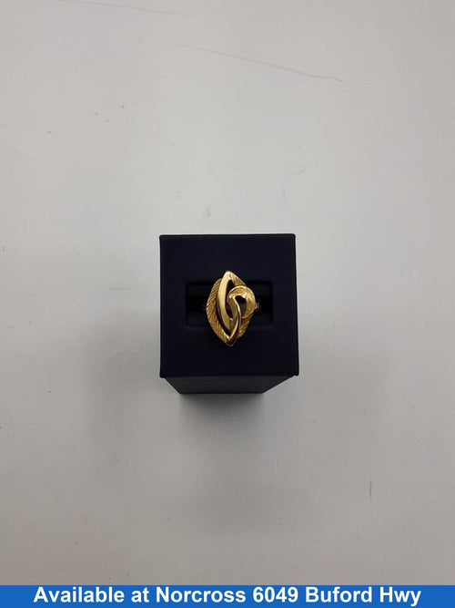 Women's Ring - Yellow Gold 14k (.585) 4.1 grams Size 11