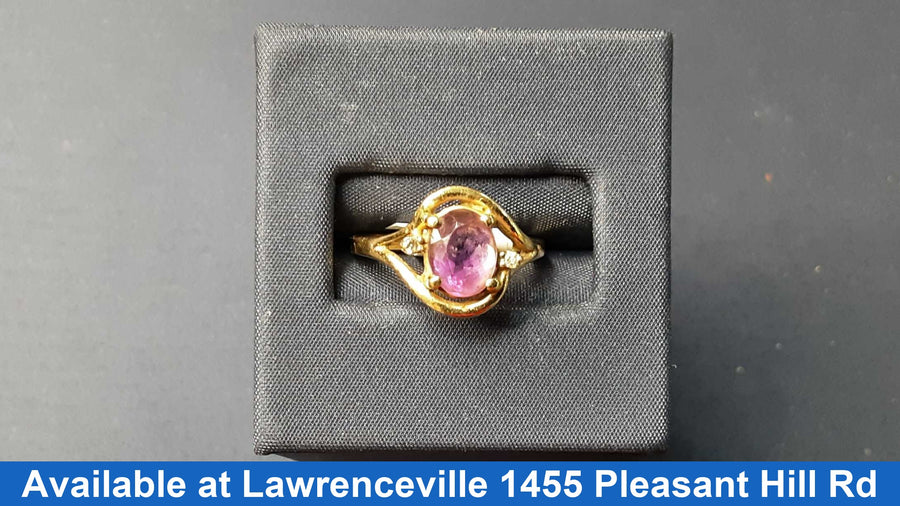 Women's Ring - Yellow Gold 10k (.417) 3.1 grams Size 7