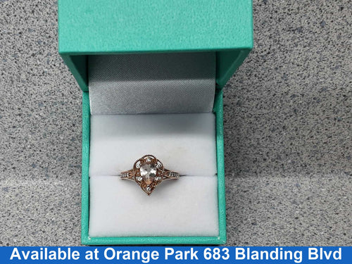 Women's Ring - Rose Gold 10k (.417) 2.1 grams Size 5