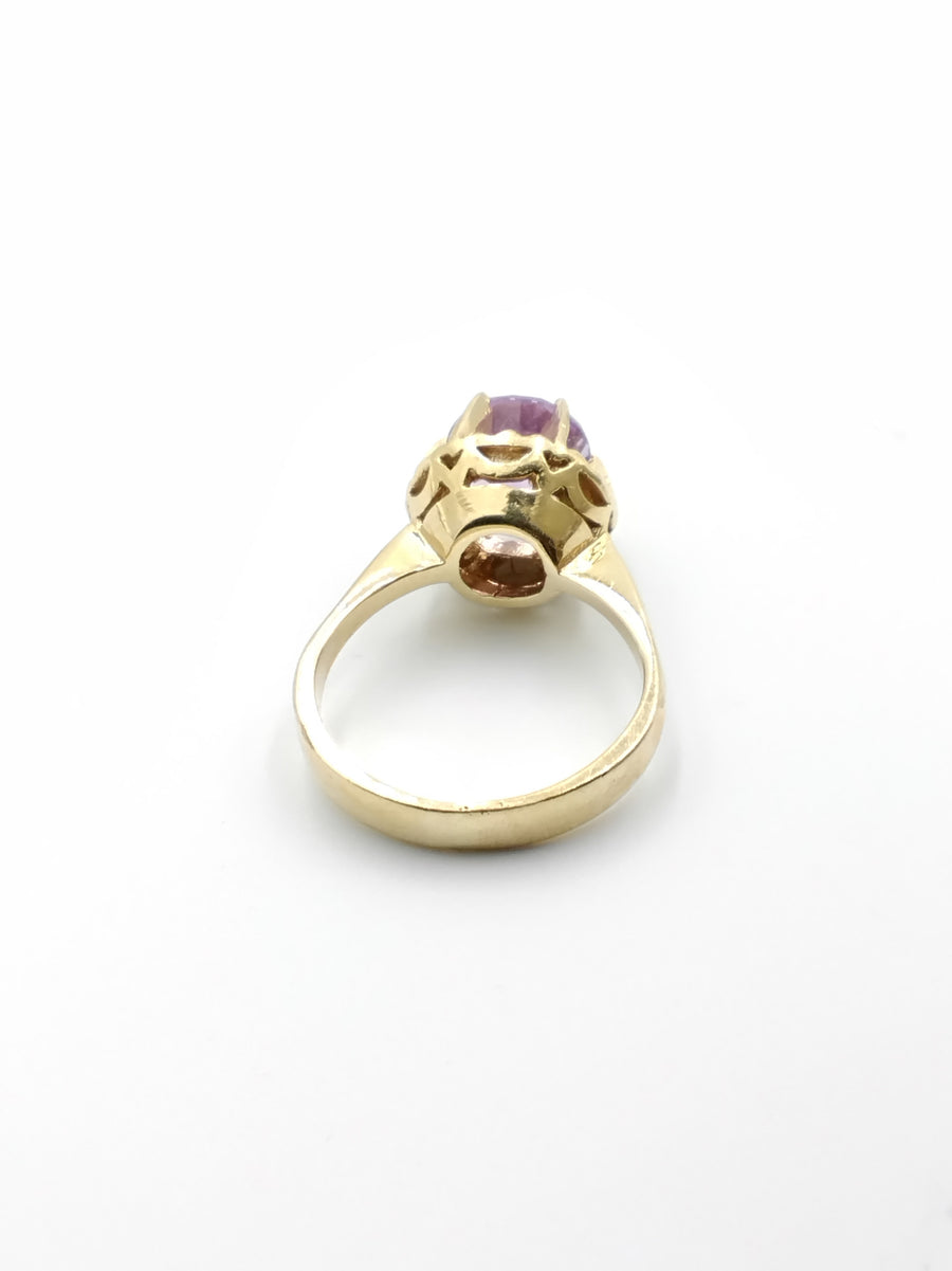 Women's Ring - Yellow Gold 14k (.585) 5.3 grams Size 7