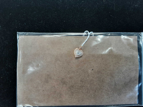 Symbol Pendant - Rose Gold 10k (.417) 1.1 grams