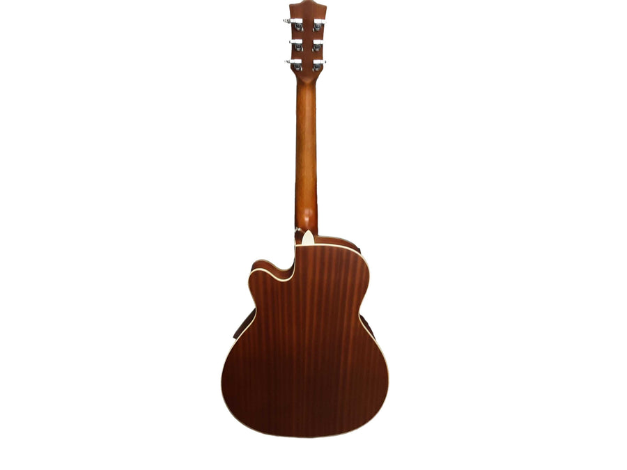 Vangoa Basic Vge-2 Beige / Tan Acoustic / Electric Classic Guitar
