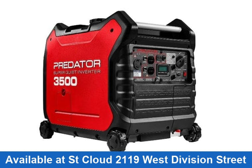 Predator 3500 Super Quite Red Generator