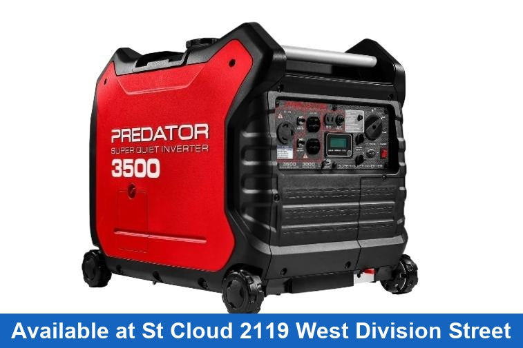 Predator 3500 Super Quite Red Generator