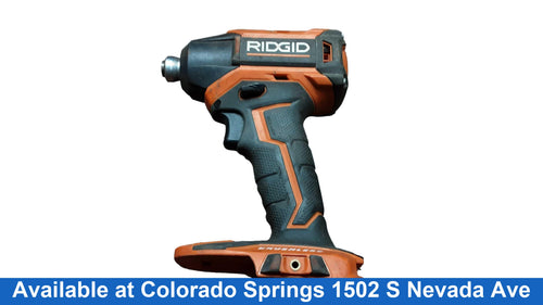 Ridgid R86038 Orange Cordless Impact Drill