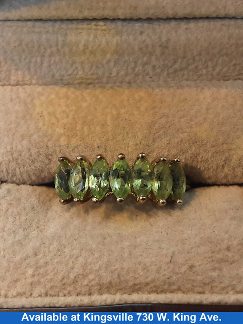 Women's Ring - Yellow Gold 10k (.417) 2.1 grams Size 7.5