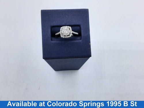 Women's Ring - White Gold 10k (.417) 2.8 grams Size 7
