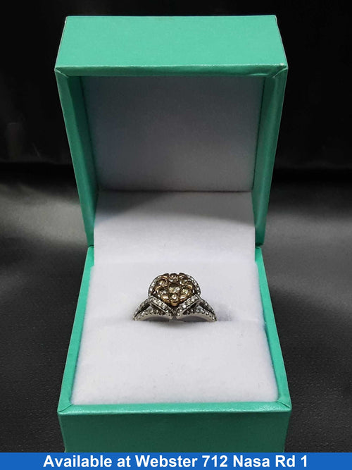 Ring - Wedding Band - White Gold 14k (.585) 3.4 grams Size 5