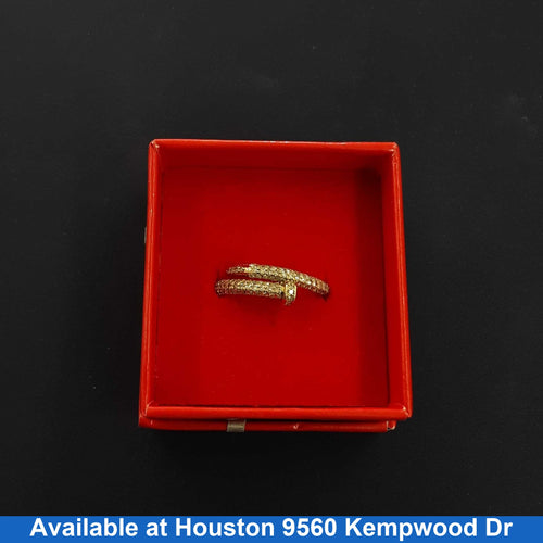 Women's Ring - Yellow Gold 10k (.417) 3.9 grams Size 10