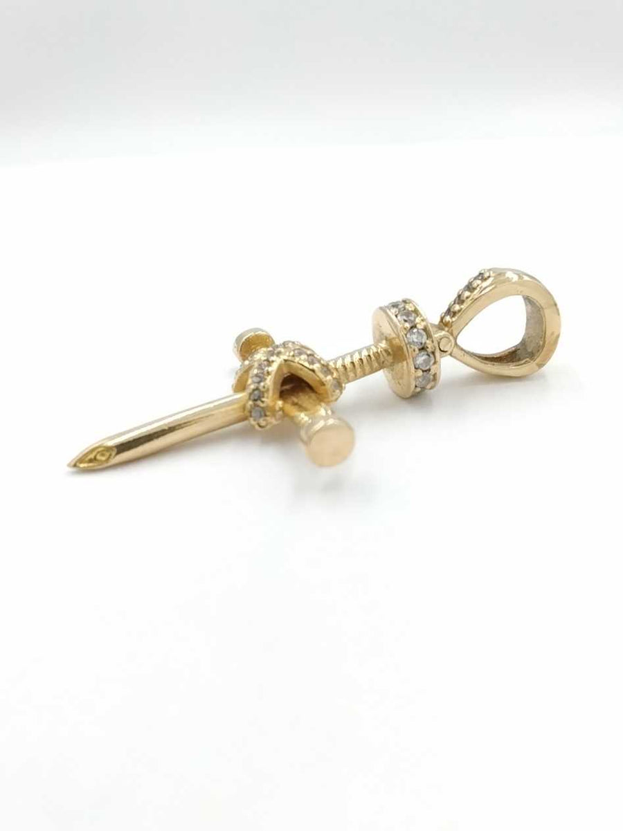 Religious Pendant - Yellow Gold 10k (.417) 5.2 grams
