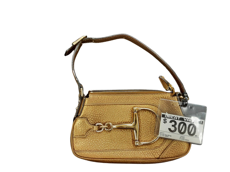 Gucci 146022 Gold Purse / Handbag