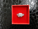 Women's Ring - Anniversary - White Gold 14k (.585) 6.6 grams Size 20
