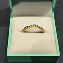 Women's Ring - Yellow Gold 14k (.585) 2.1 grams Size 20