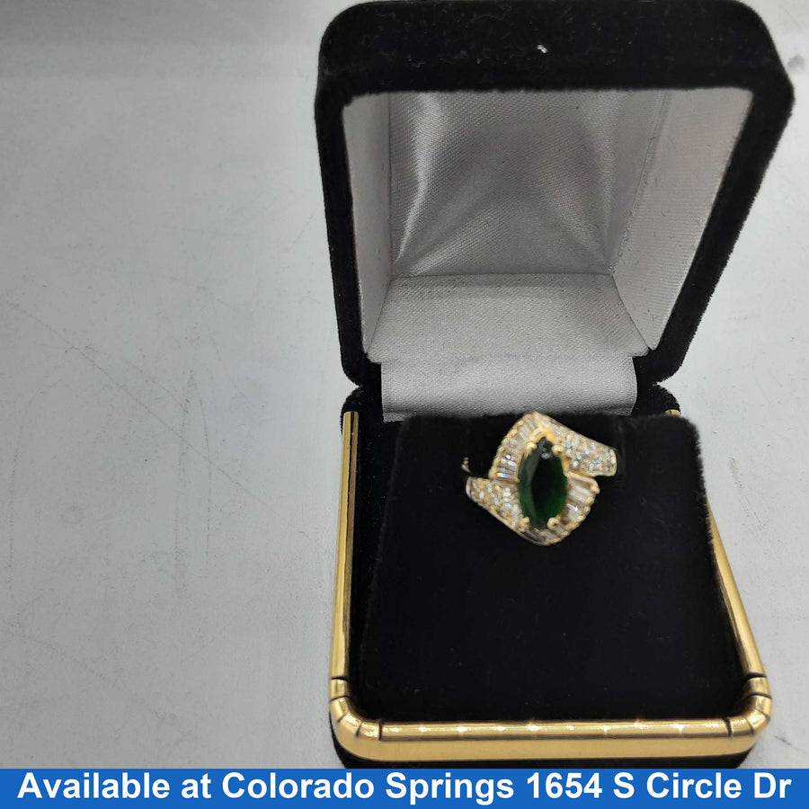Women's Ring - Yellow Gold 14k (.585) 3.7 grams Size 8
