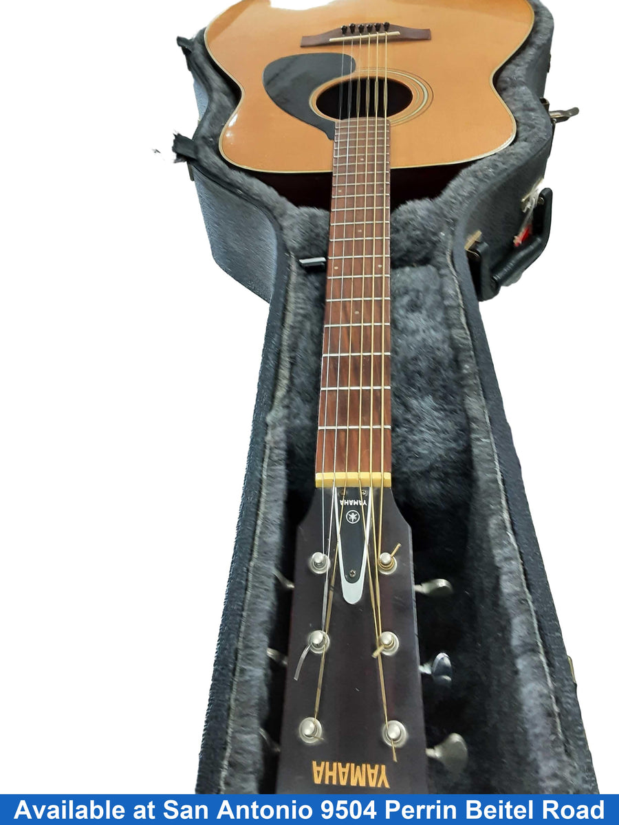 Yamaha Fg180 Beige / Tan Acoustic Classic Guitar