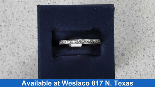 Ring - Wedding Band - Silver 1.9 grams Size 7.5