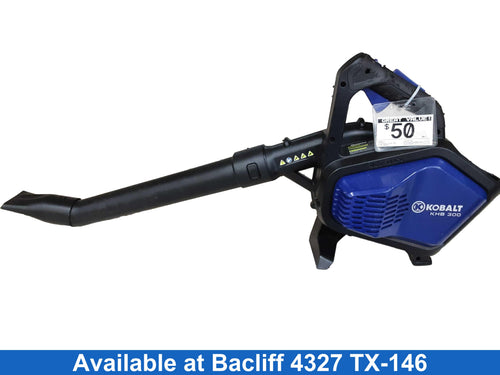 Kobalt Khb300-06 Blue Cordless Leaf Blower