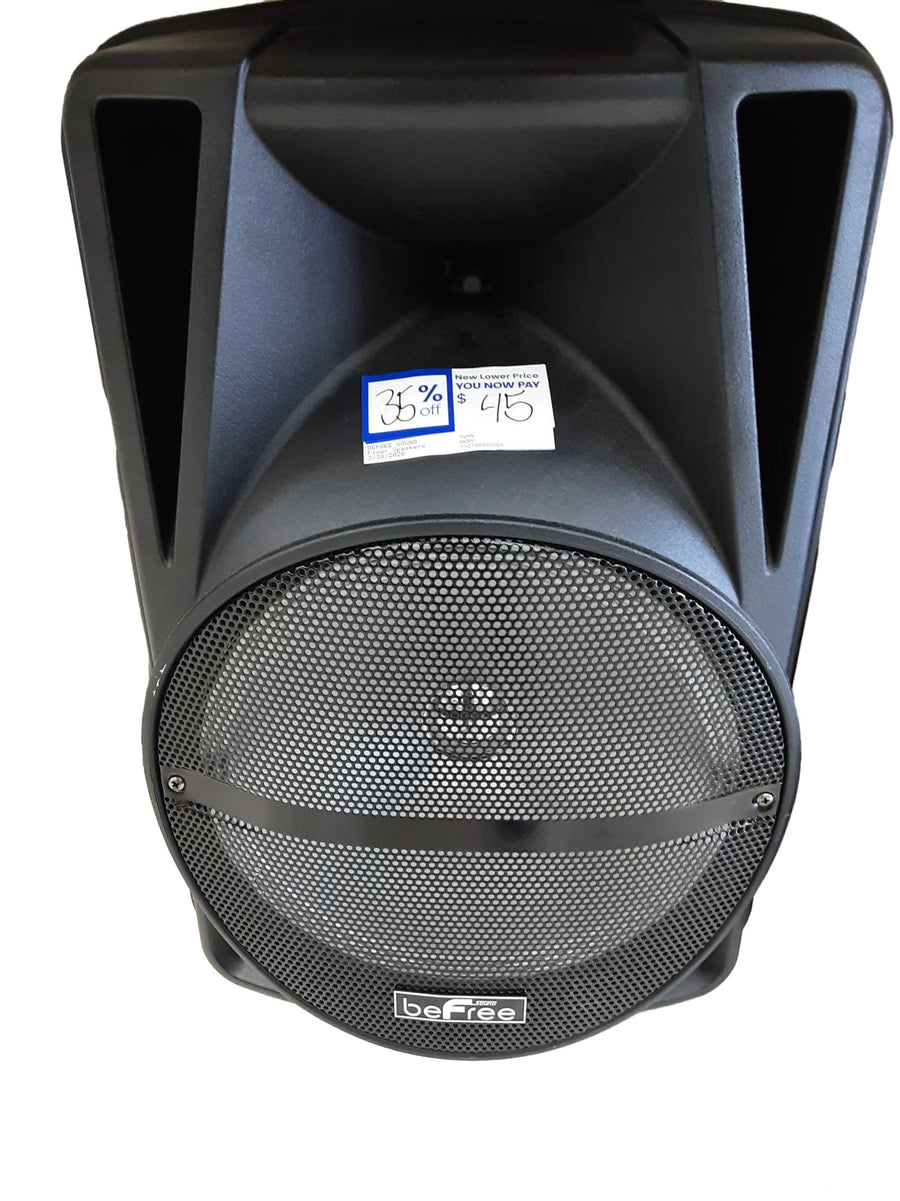 Befree Sound Black Floor Speaker
