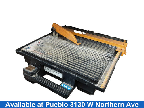 Plasplugs Diamond Wheel Tile Cutter Black Corded Tile Saw