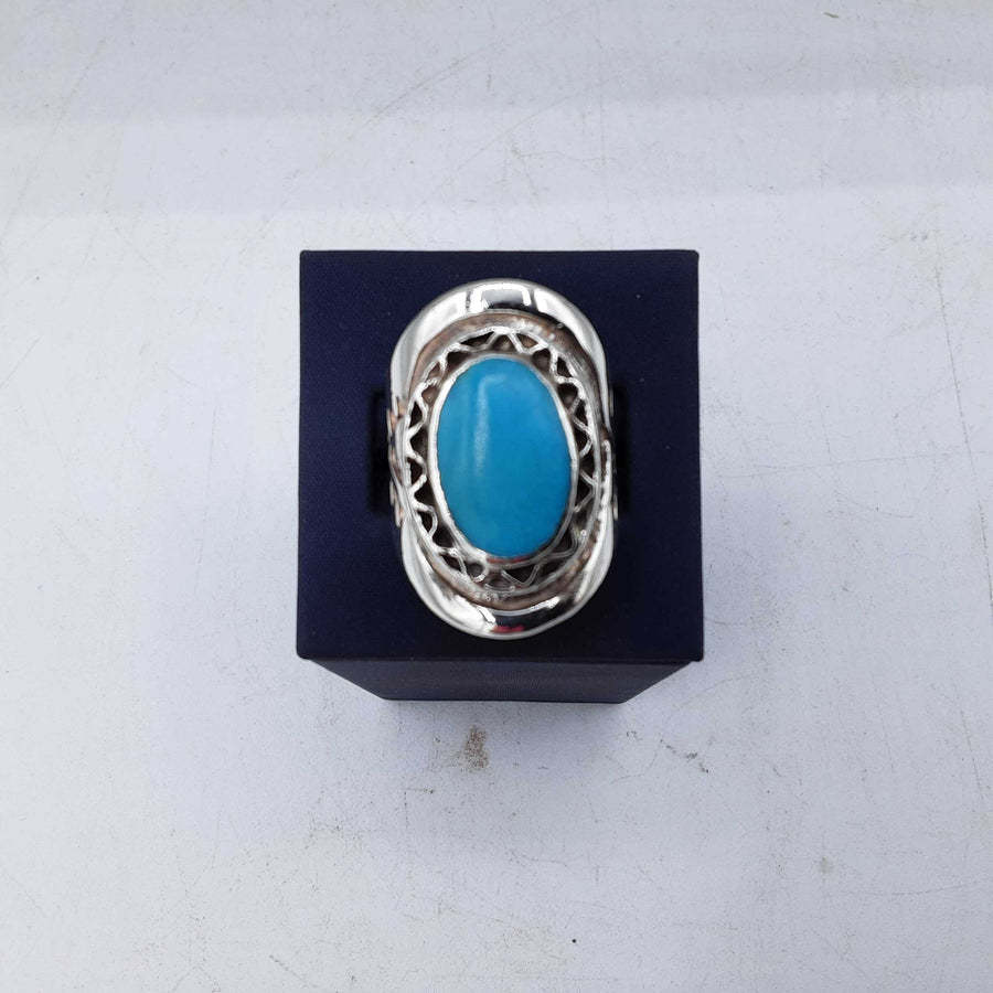 Women's Ring - Silver 14.9 grams Size 9