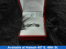 Women's Ring - Solitaire - White Gold 10k (.417) 1.6 grams Size 7.5