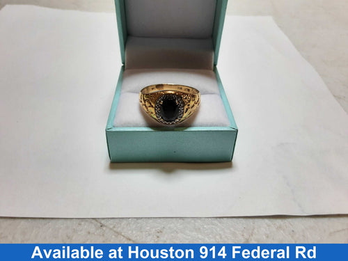 Men's Ring - Yellow Gold 10k (.417) 3.7 grams Size 10