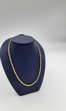 Rope Chain - Yellow Gold 14k (.585) 16.6 grams 11 inch