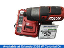 Skil Id574401 Red Cordless Impact Drill