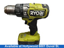 Ryobi Pblhm101 Green Cordless Hammer Drill