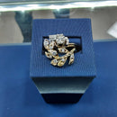 Women's Ring - Yellow Gold 14k (.585) 6.9 grams Size 20