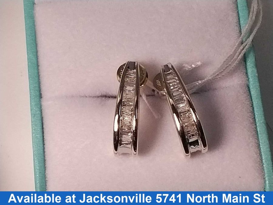 Earrings - Yellow Gold 10k (.417) 2.9 grams