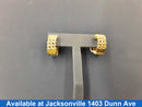 Bangle Earrings - Yellow Gold 10k (.417) 10.6 grams