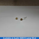 Earrings - Yellow Gold 10k (.417) 0.3 grams