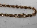 Rope Chain - Yellow Gold 10k (.417) 12.3 grams 18 inch