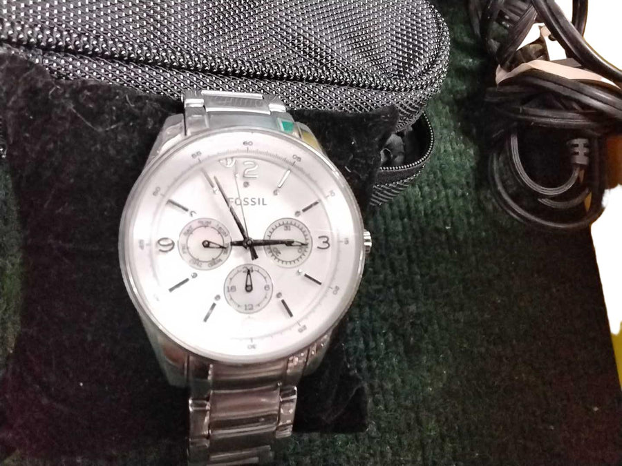 Fossil 5atm Silver Regular Watch