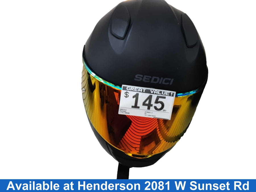 Sedici Strada 3 Black Helmet