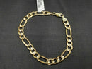Figaro Bracelet - Yellow Gold 14k (.585) 10.9 grams 7 inch
