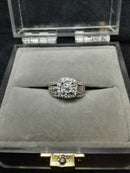 Ring - Wedding Set - White Gold Wedding Set