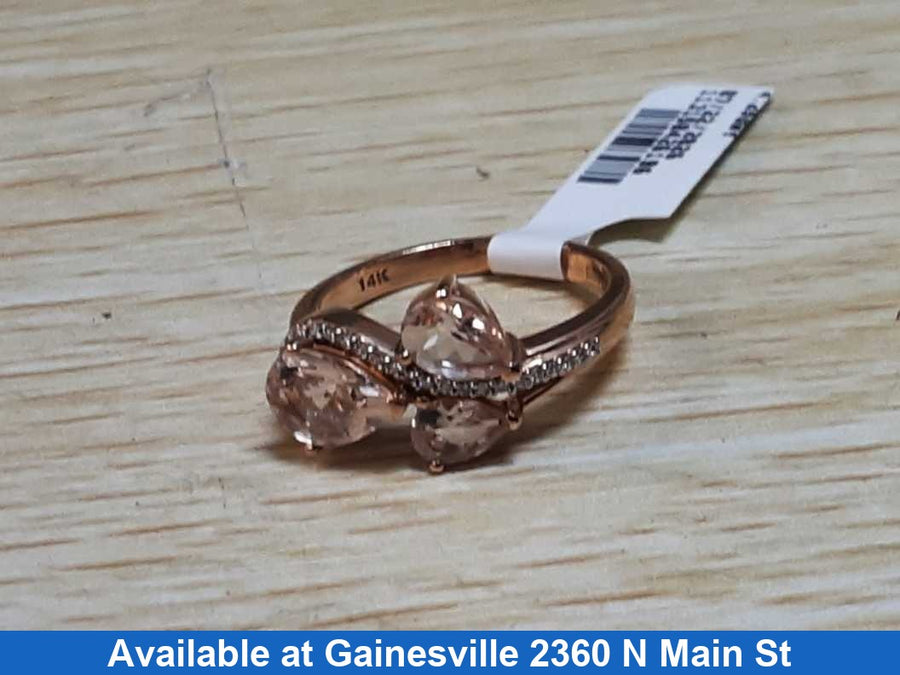 Women's Ring - Rose Gold 14k (.585) 4.4 grams Size 8