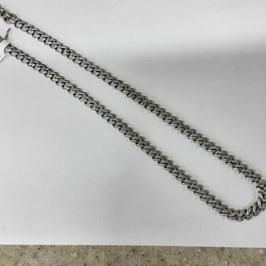 Cuban Link Chain - Silver 61.3 grams 24 inch