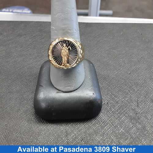 Men's Ring - Yellow Gold 10k (.417) 6.2 grams Size 11.5