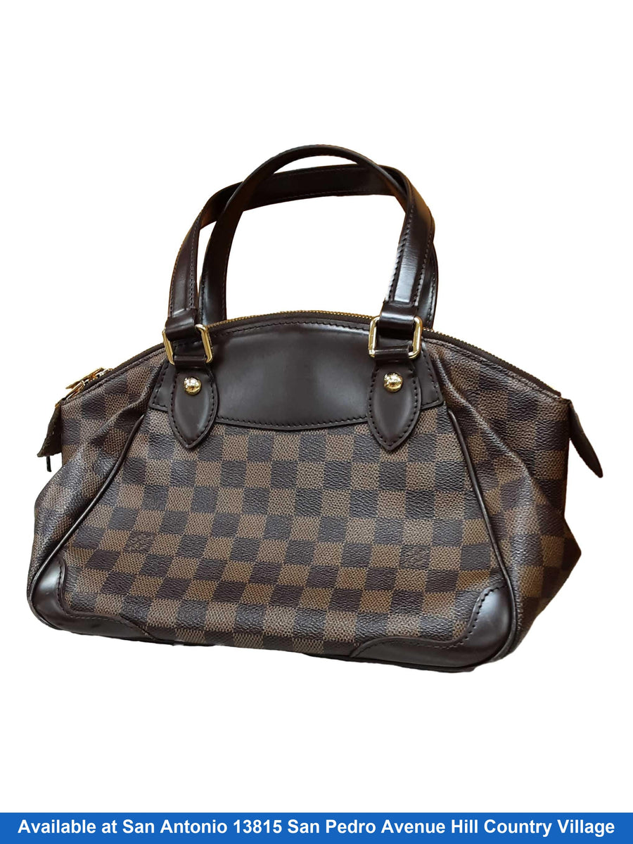 Louis Vuitton Verona Pm Damier Ebene Brown Purse / Handbag